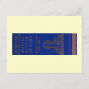 Postal Teatro Meridian Drive-In, cosecha de Mississippi