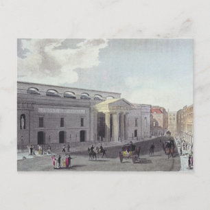 Postal Teatro real, Covent Garden, 1809