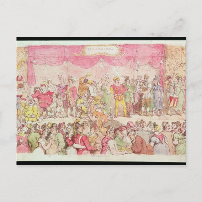 Postal Teatro Richardson, publicado por Ackermann's (Anverso)
