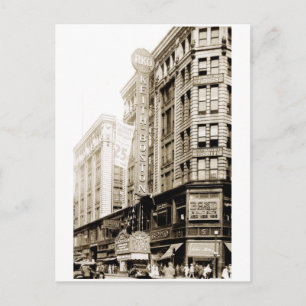 Postal Teatro RKO Keith en Boston en 1930