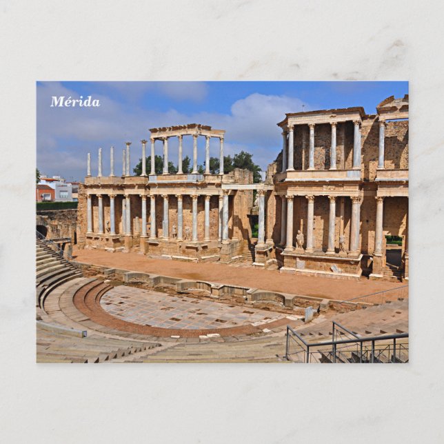 Postal "Teatro romano" (Anverso)