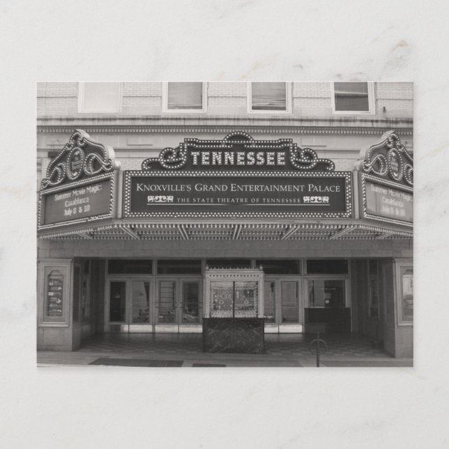 Postal Teatro Tennessee (Anverso)