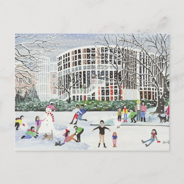 Postal Teatro Yvonne Arnaud (Anverso)