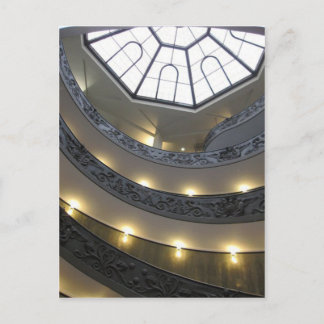 Postal Techo arquitectónico de Roma