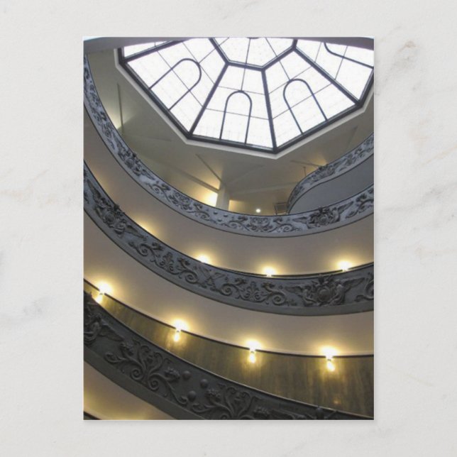 Postal Techo arquitectónico de Roma (Anverso)