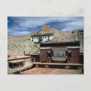 Postal Techo de Gyantse, Tíbet, China