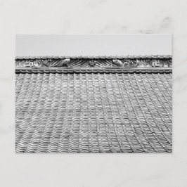 Postal Techo del templo: Kyoto