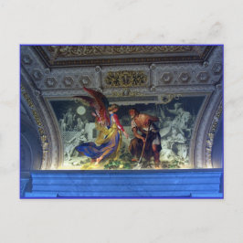 Postal Techo en el Museo Vaticano en Roma