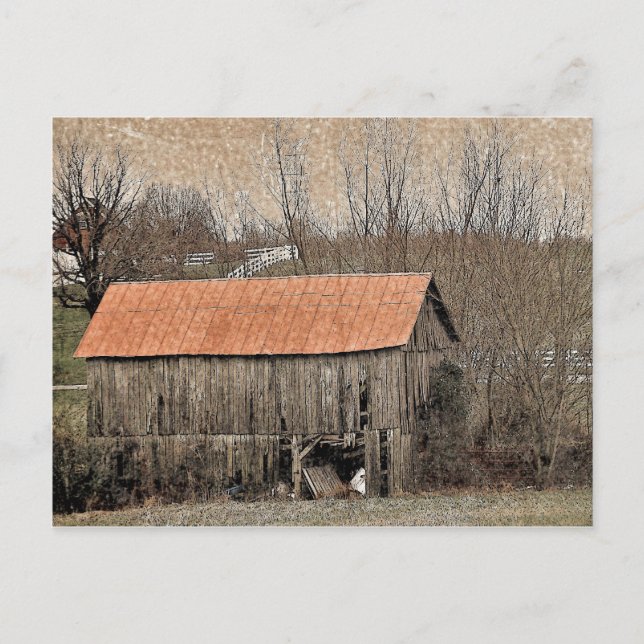 Postal Techo Rojo (Anverso)