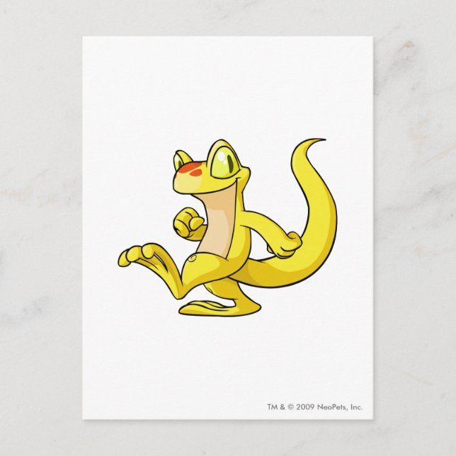 Postal Techo Yellow (Anverso)
