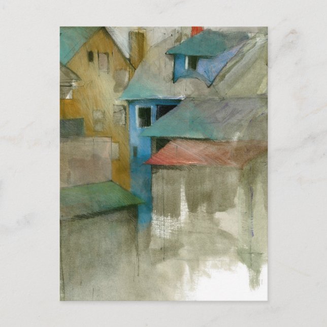 Postal Techos de Seattle (Anverso)