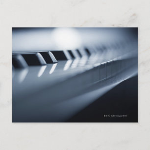 Postal Teclas de piano detalladas 2