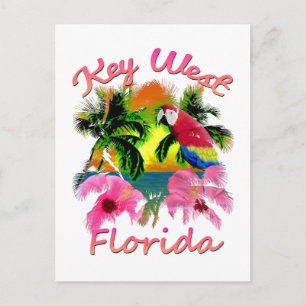 Postal Teclas tropicales del oeste de Florida
