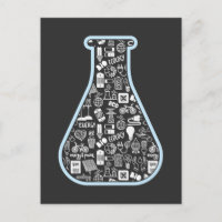 Técnico científico de tubo de prueba de laboratori