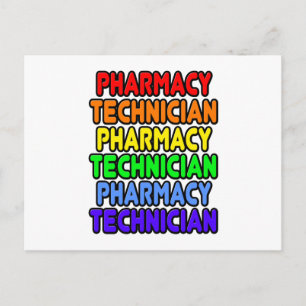 Postal Técnico de Farmacia del Arcoiris