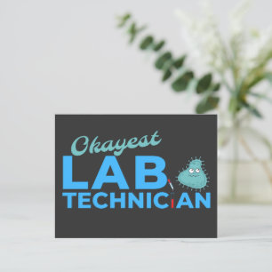 POSTAL TÉCNICO DE LABORATORIO MÁS O MENOS - TÉCNICO DE LA