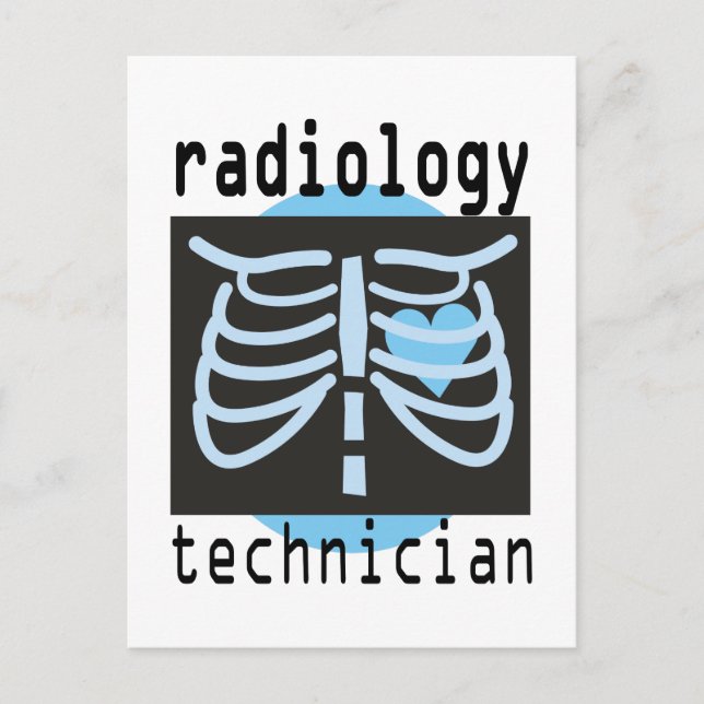 Postal Técnico de Radiología (Anverso)