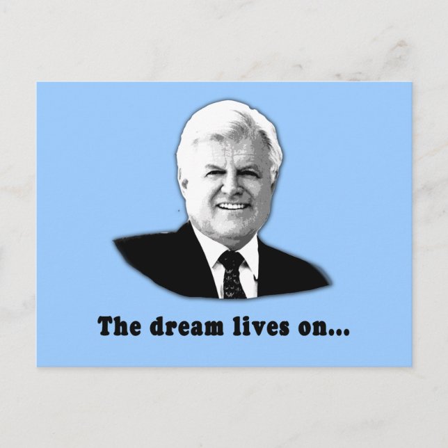 Postal Ted Kennedy El Sueño Vive (Anverso)