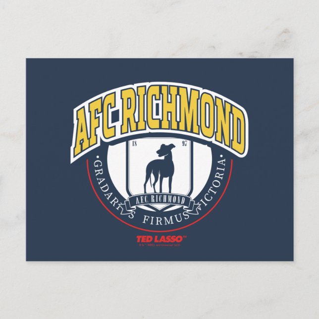 Postal Ted Lasso | AFC Richmond Athletic Circle Badge (Anverso)