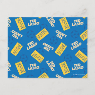Postal Ted Lasso   Believe Sign and Ball Toss Pattern