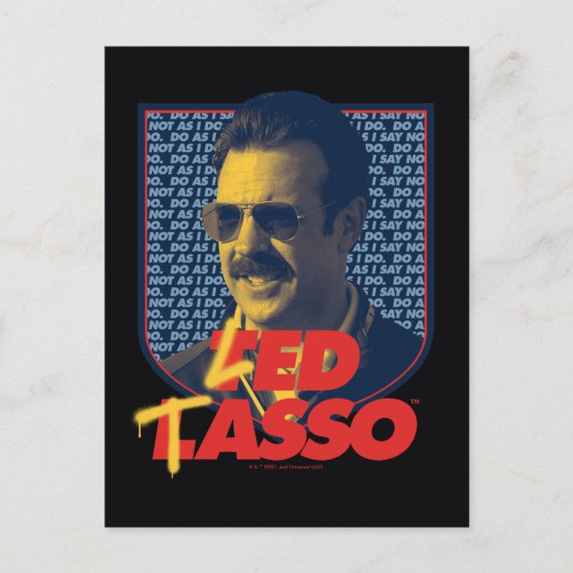 Postal Ted Lasso | Led Tasso Badge (Anverso)