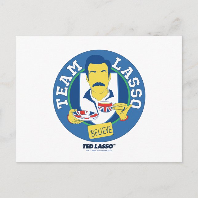 Postal Ted Lasso | Team Lasso Tea Iconic Avatar (Anverso)