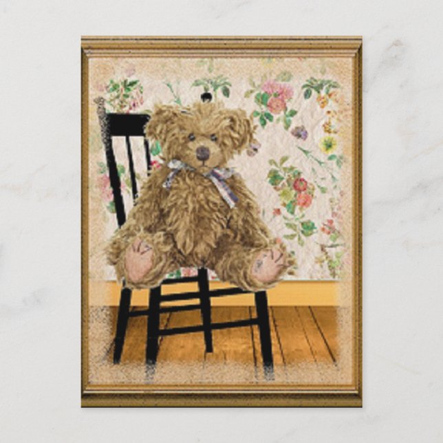 Postal Teddy Antiguo (Anverso)