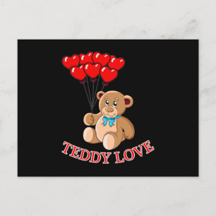 Postal Teddy Bear Love Cute Baby Animal Cuddle Gift Idea