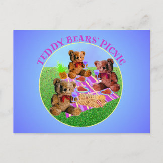 Postal Teddy Bears Picnic