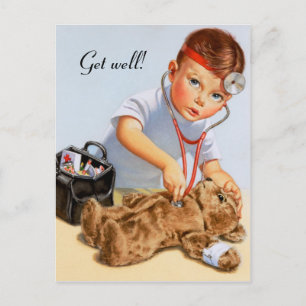 Postal Teddy Checkup