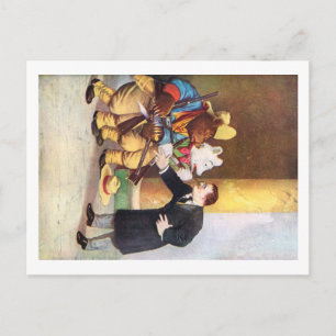 Postal Teddy Roosevelt y los Vaqueros Roosevelt