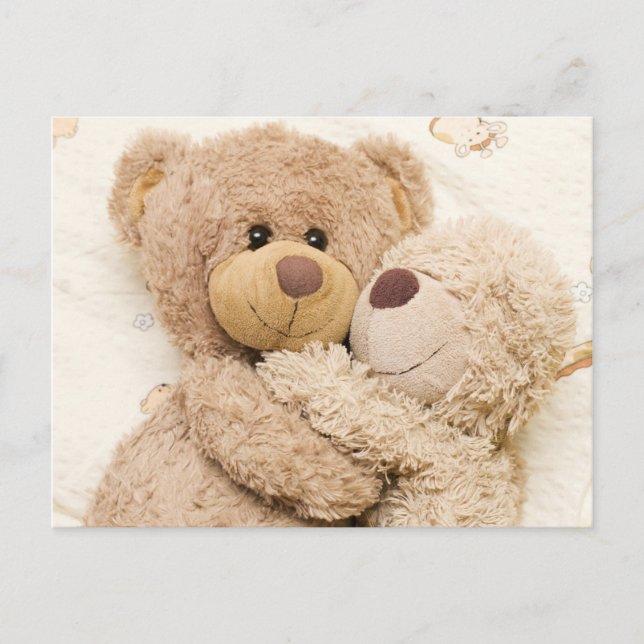 Postal Teddylove, teddybears love, love, lindo, confuso,  (Anverso)