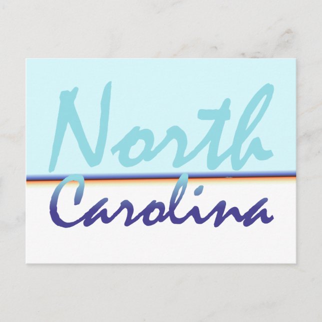 Postal TEE Carolina del Norte (Anverso)