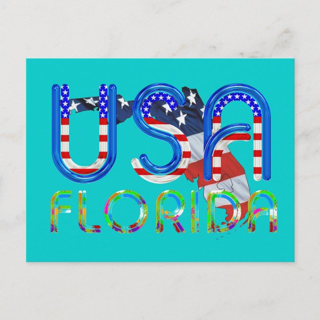 Postal Tee Florida Patriot (Anverso)