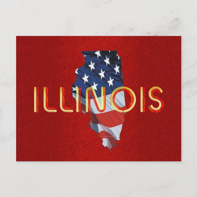Postal TEE Illinois Patriot (Anverso)
