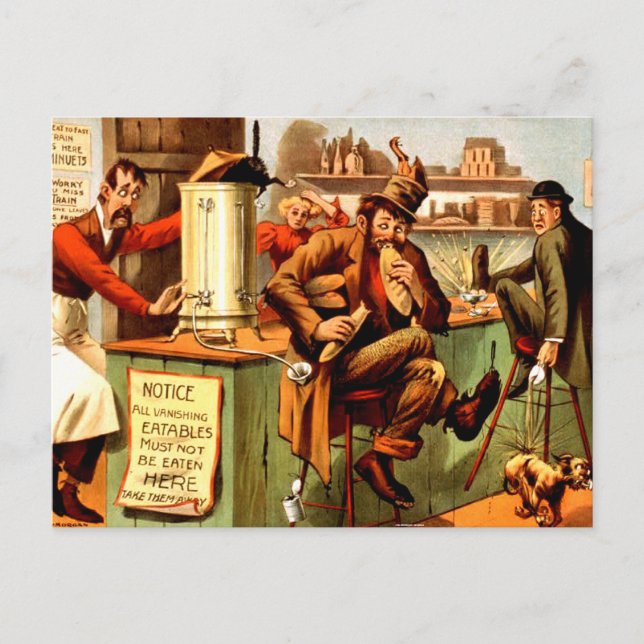 Postal TEE Lunch Break (Anverso)