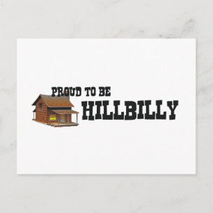 Postal TEE Orgulloso de ser Hillbilly