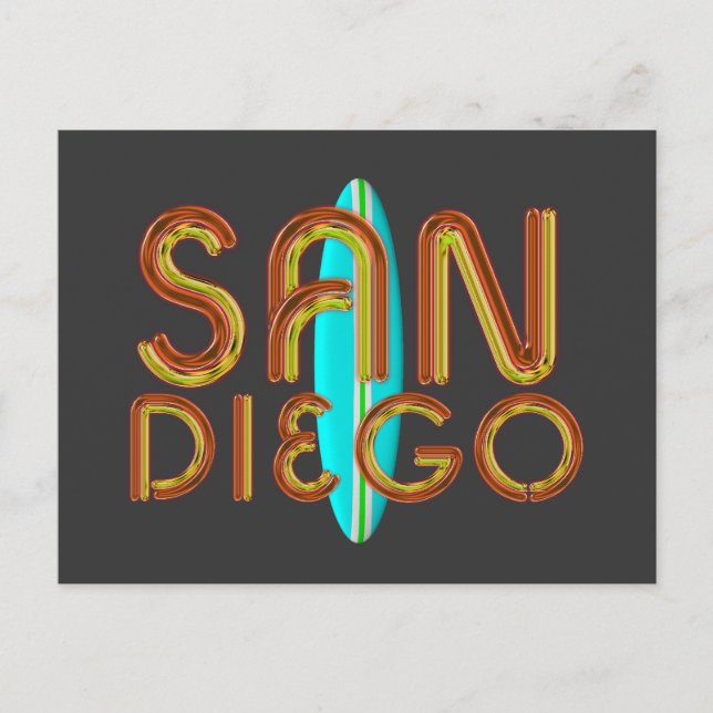 Postal TEE San Diego (Anverso)