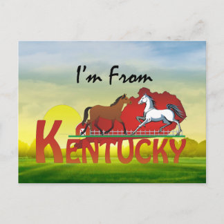 Postal TEE, soy de Kentucky
