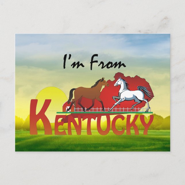 Postal TEE, soy de Kentucky (Anverso)