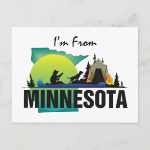 Postal TEE Soy de Minnesota