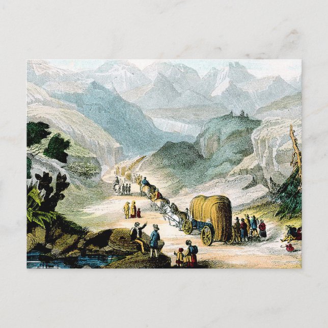 Postal TEE Westward Ho (Anverso)