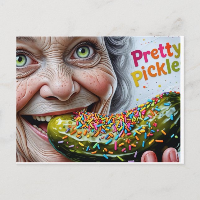 Postal Teecats Bonito Pickles (Anverso)