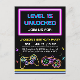 Postal Teen Gaming Gamer Boy Video Game Player