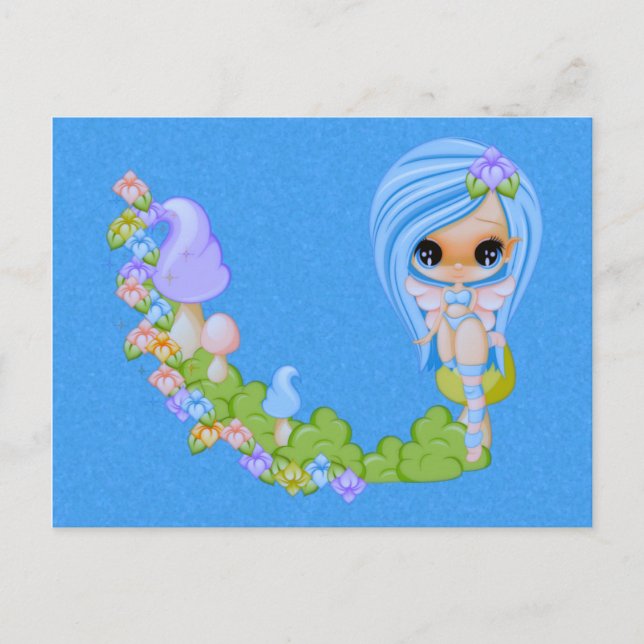 Postal Teensy Fae Cute Faery (Anverso)