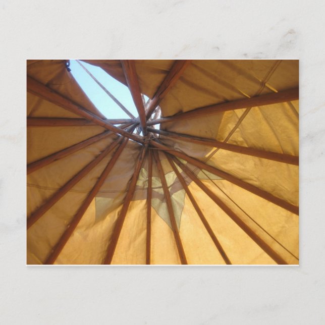 Postal Teepee (Anverso)