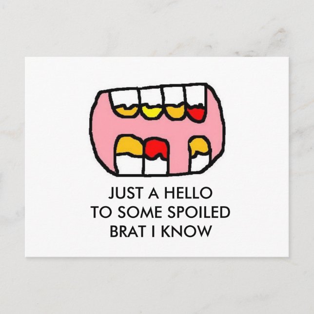 POSTAL TEETH (2) (Anverso)