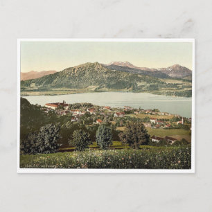 Postal Tegernsee, visión general, Alta Baviera, Alemania