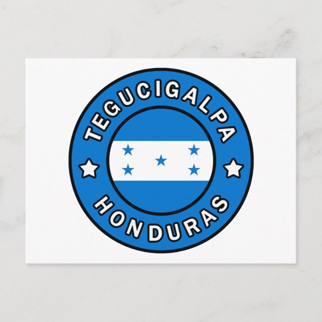 Postal Tegucigalpa Honduras (Anverso)