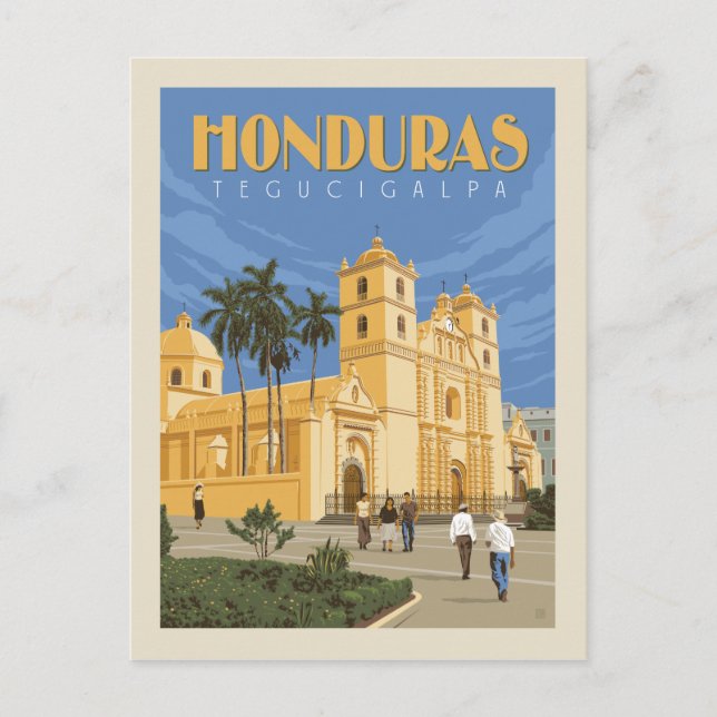 Postal Tegucigalpa, Honduras (Anverso)